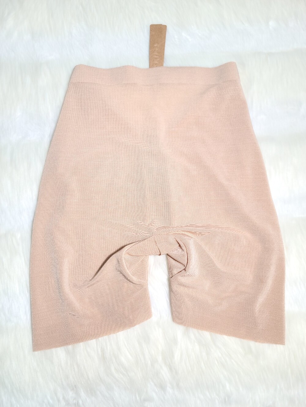 SKIMS Sheer Sculpt Low Back Shorts Cream Clay Women XXS NEW